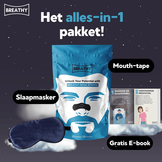 Breathy Neusstrips Pakket - 30 strips - Breathy